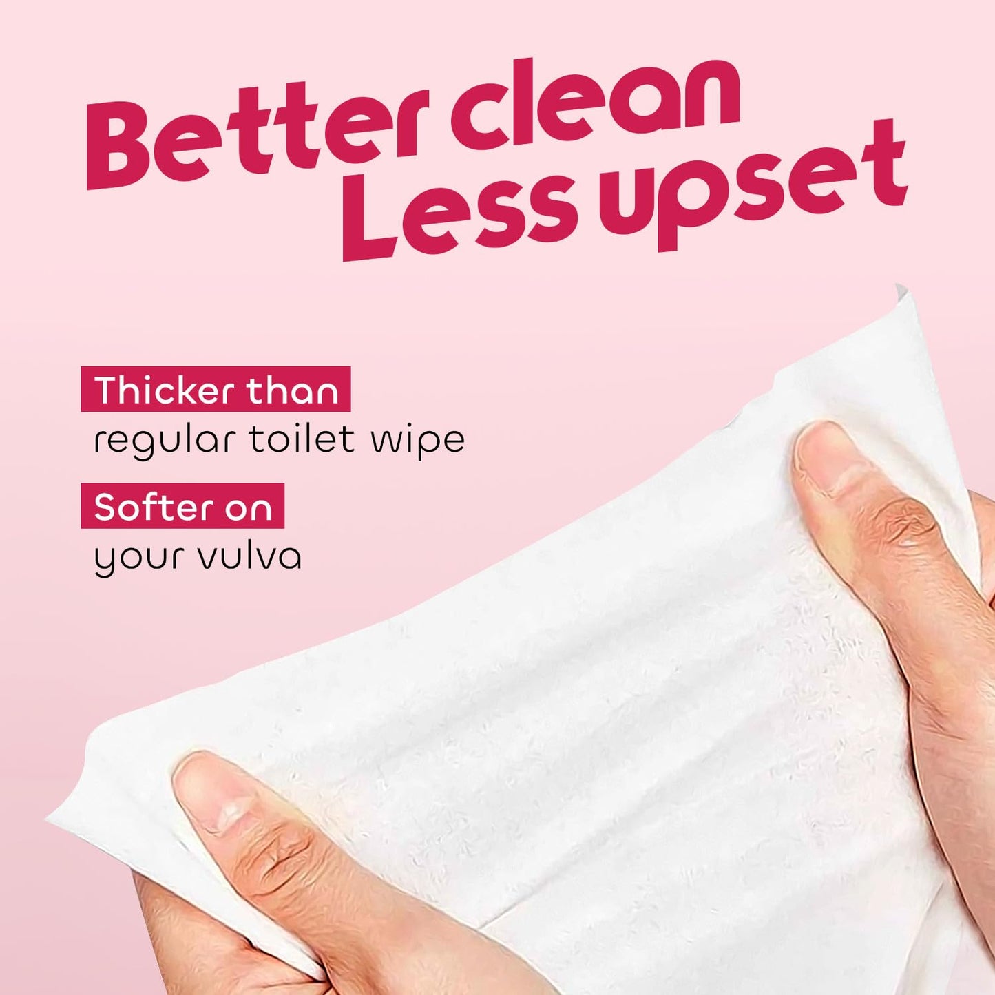 Muun Feminine Wipes Flushable - 50 Counts Individual