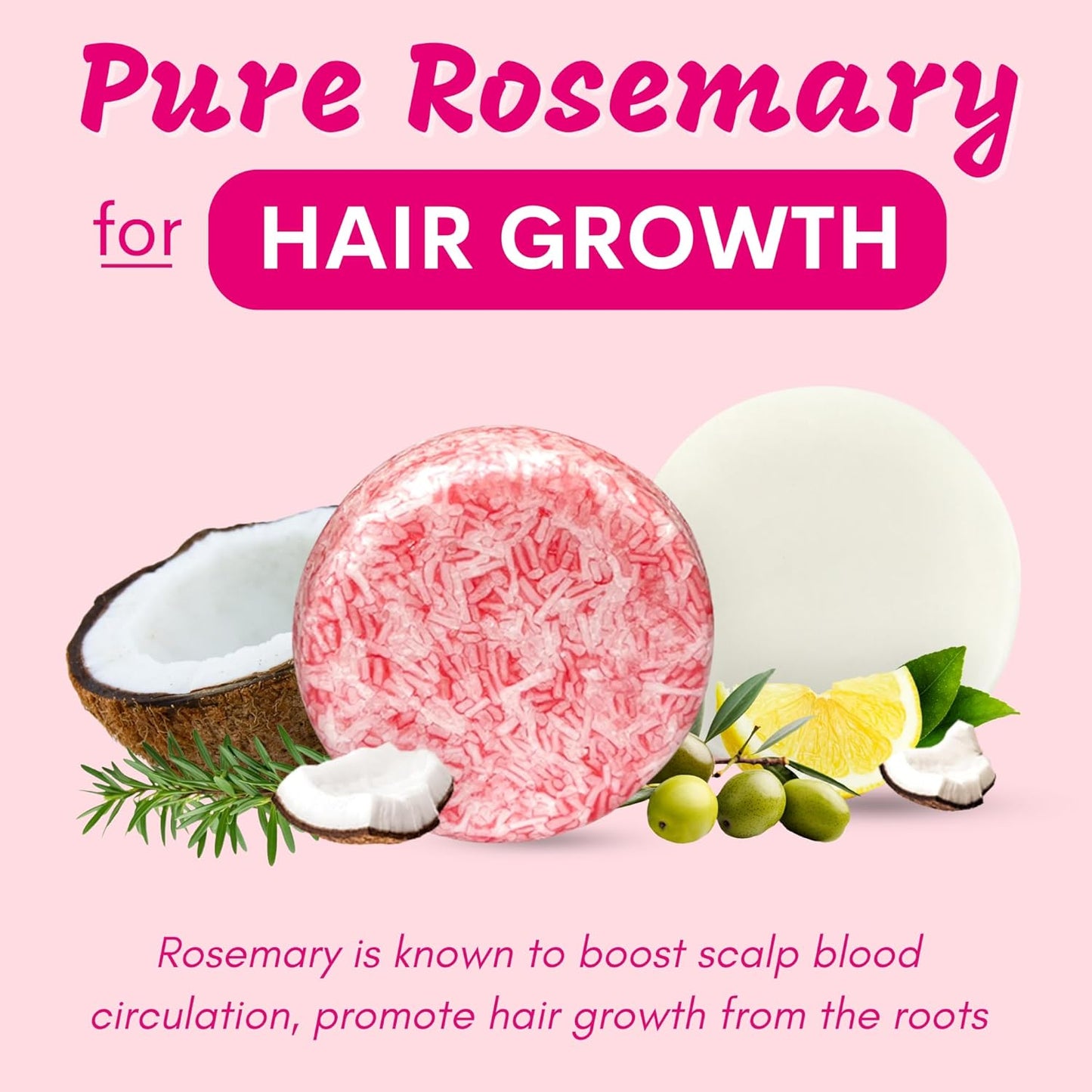 Muun Rosemary Shampoo and Conditioner Bars Set