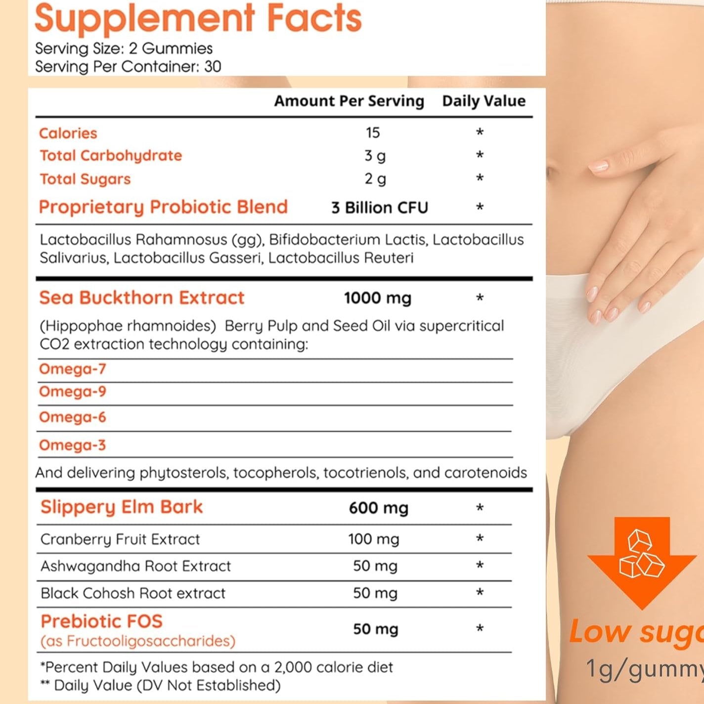 Muun Vaginal Dryness Gummy for Perimenopause, Menopause