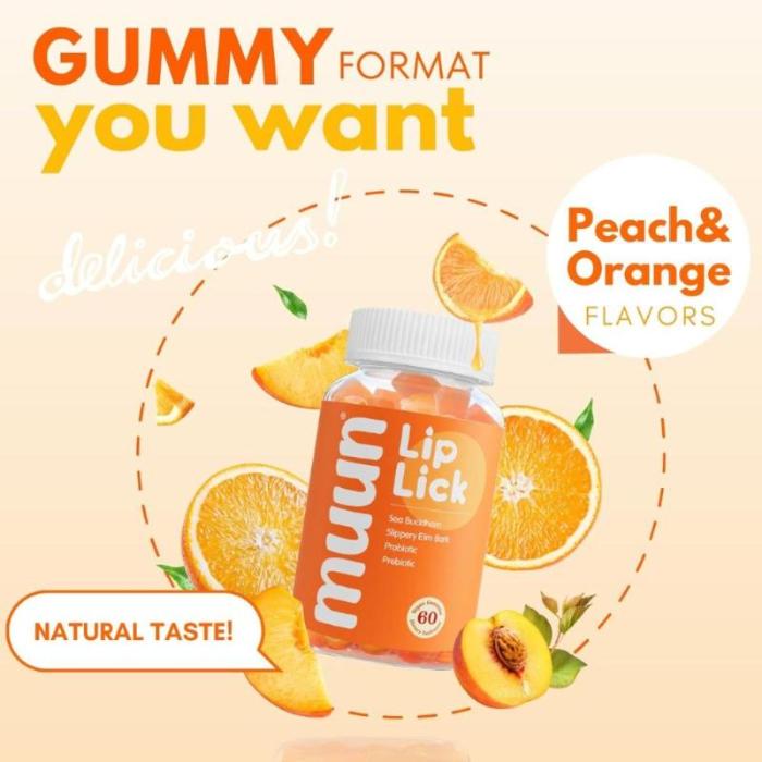 Muun Vaginal Dryness Gummy for Perimenopause, Menopause