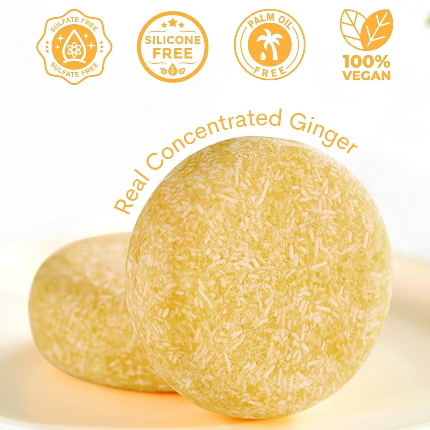 Muun Ginger & Coconut Shampoo & Conditioner Bars