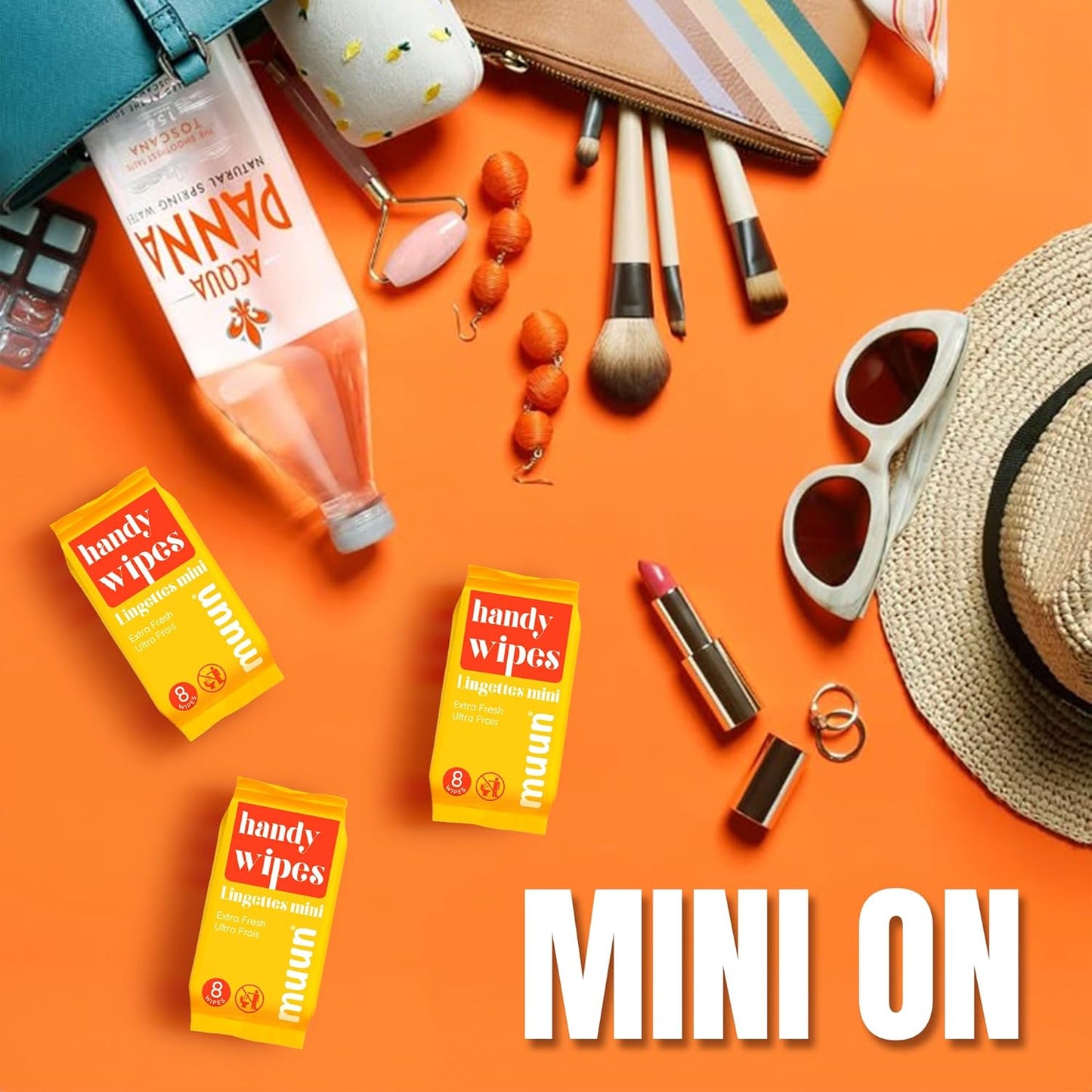 Mini Travel Wipes 64 Ct