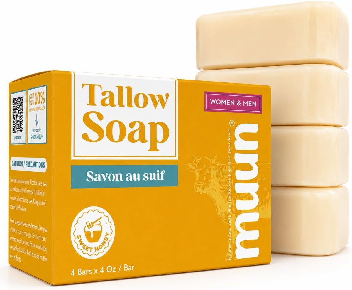 Grass-Fed Beef Tallow Soap