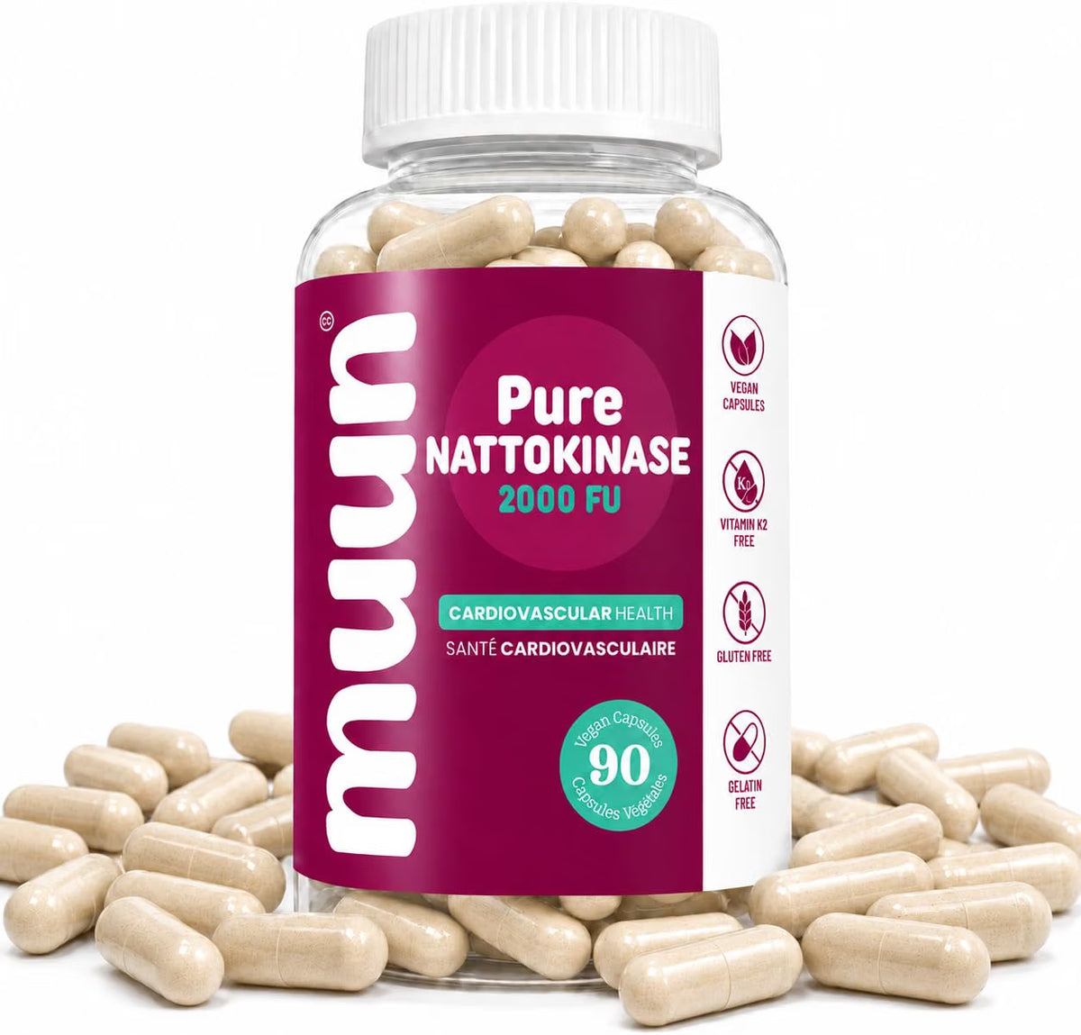 Nattokinase capsules