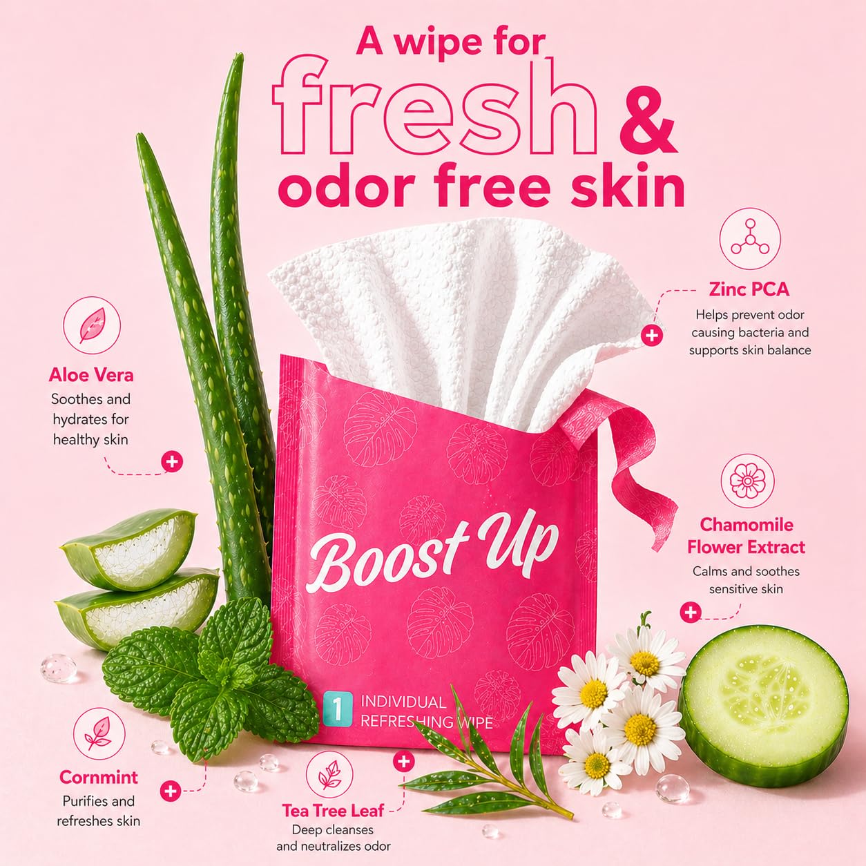 Muun Deodorant Wipes – Intimate & Body Cleansing Wipes