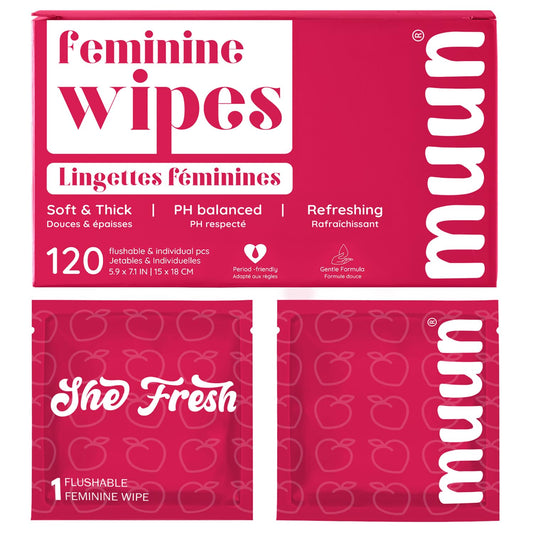 Feminine Wipes - 120 Counts