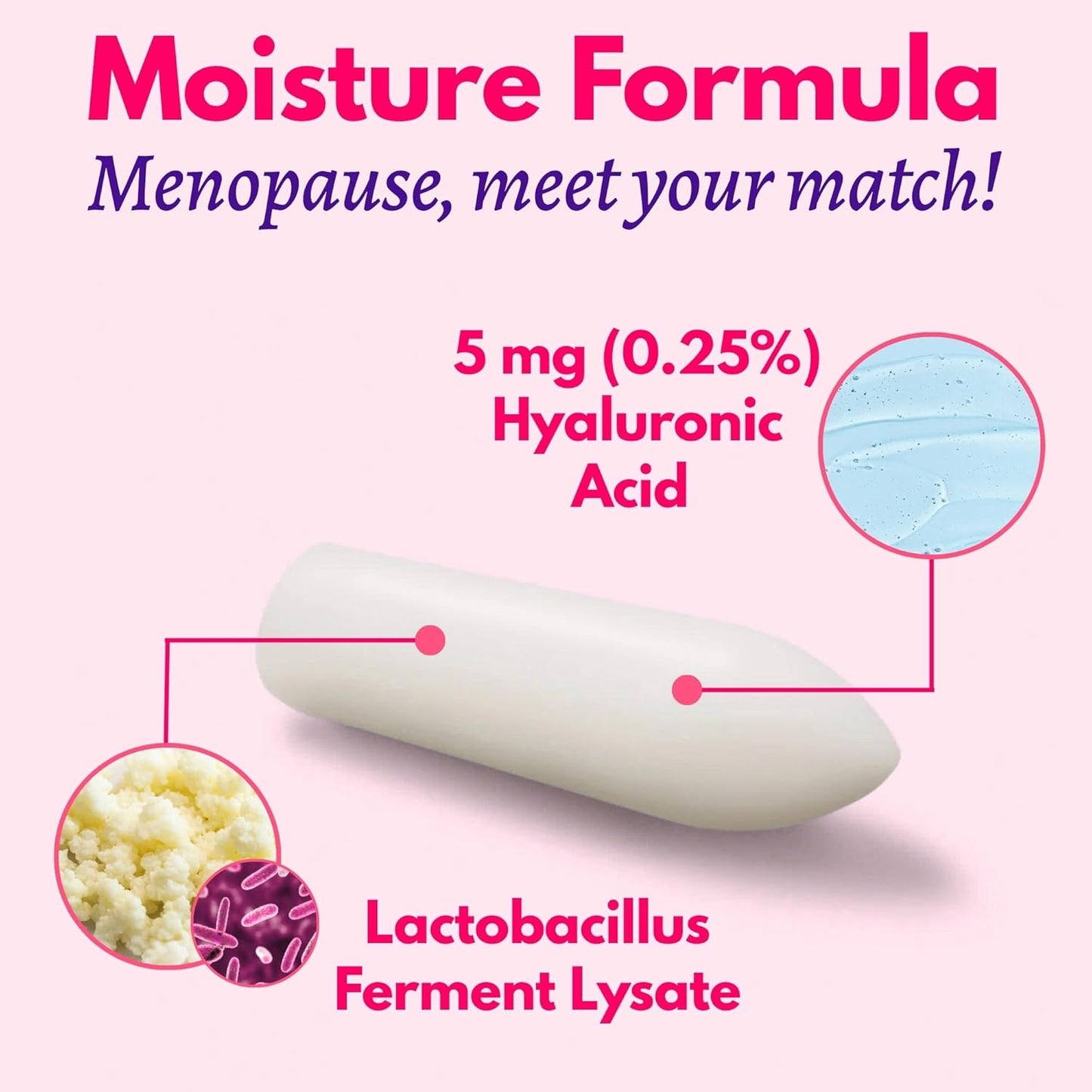 Muun Hyaluronic Acid 5 mg Vaginal Suppositories (12 Inserts)