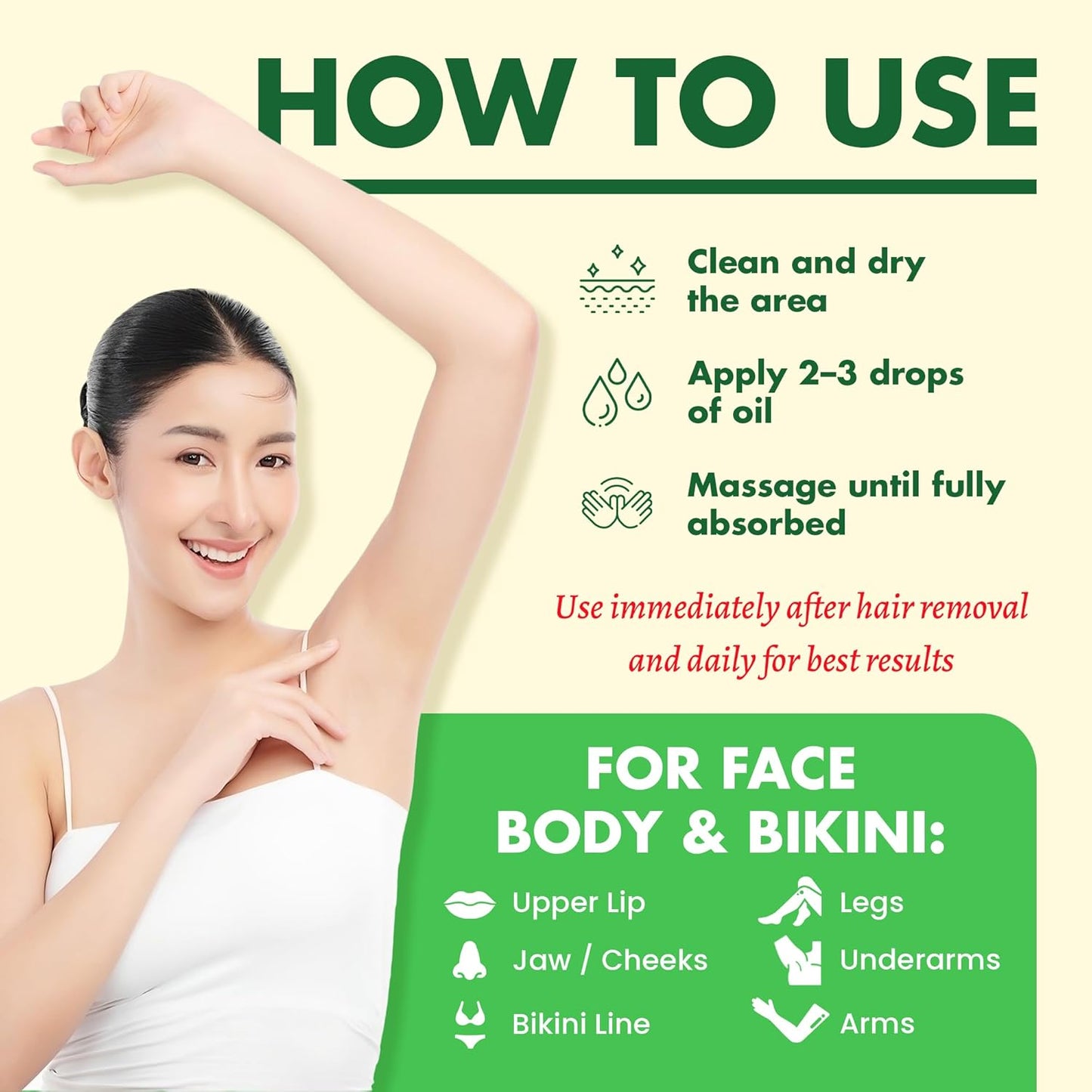 Cyperus Rotundus Oil for Reduce Unwanted Hair Growth