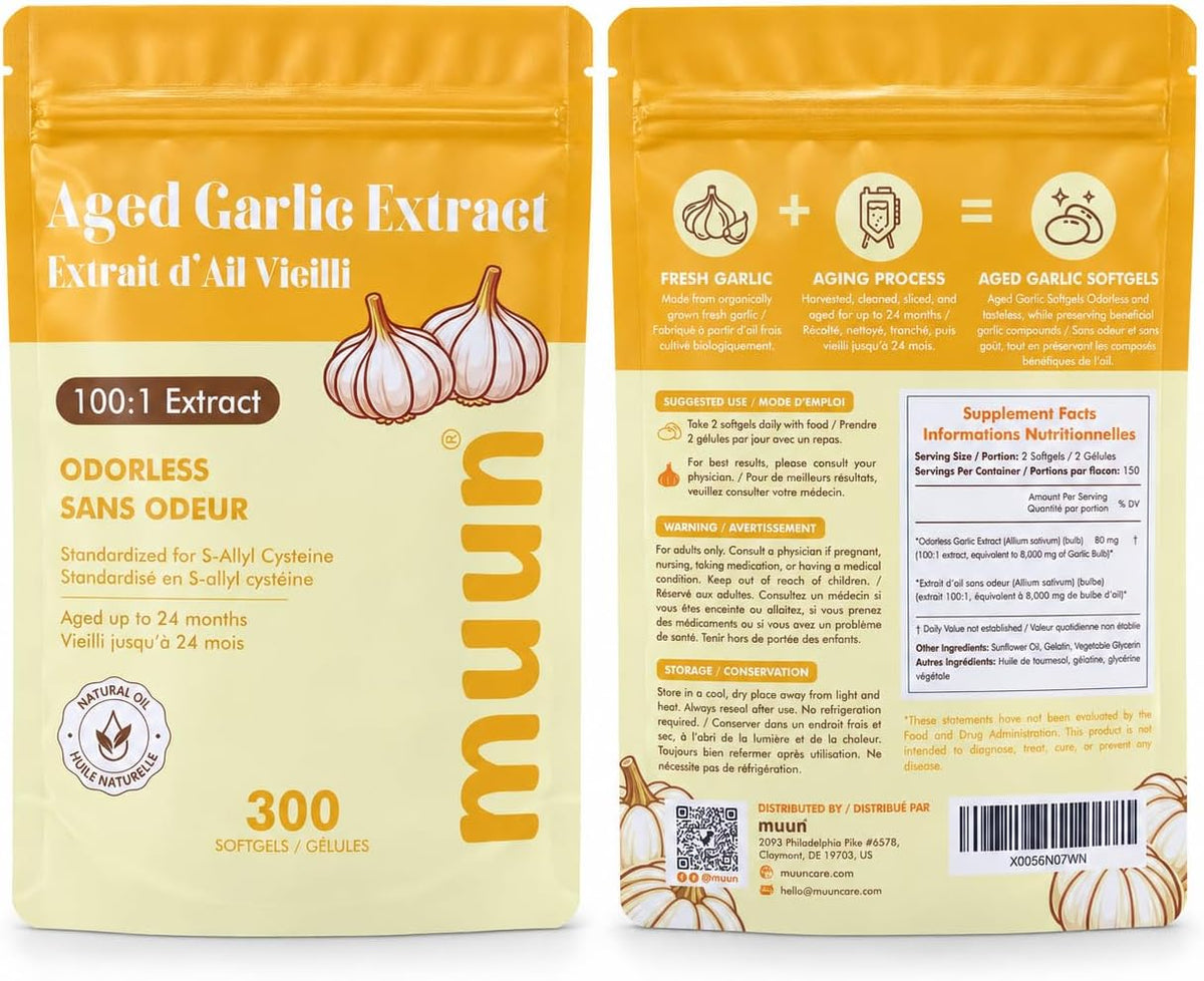 Aged Garlic Extract Softgels