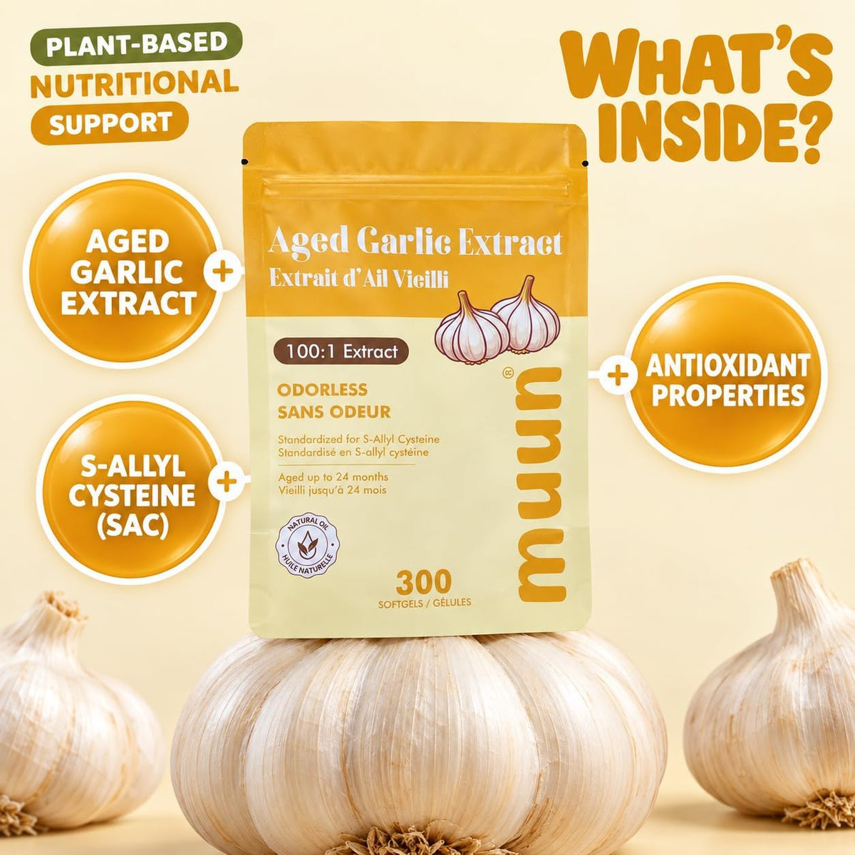 Aged Garlic Extract Softgels