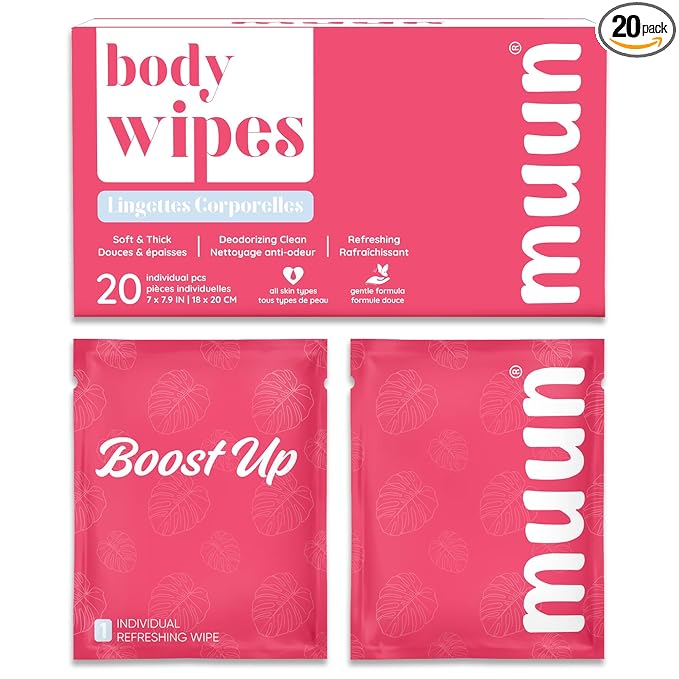 Muun Deodorant Wipes – Intimate & Body Cleansing Wipes