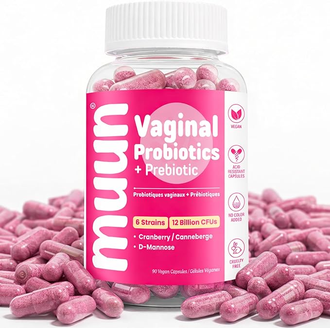 Vaginal Probiotics & Prebiotic Capsules