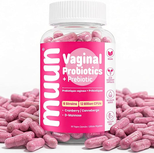 Vaginal Probiotics & Prebiotic Capsules