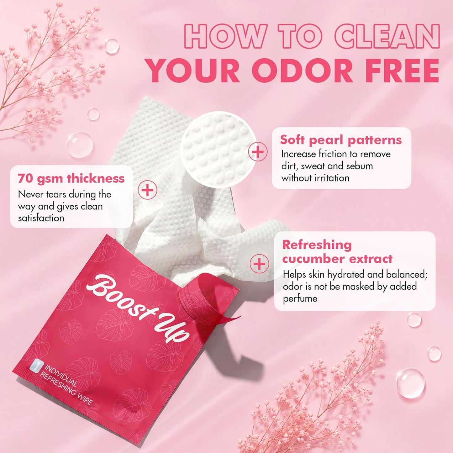 Muun Deodorant Wipes – Intimate & Body Cleansing Wipes