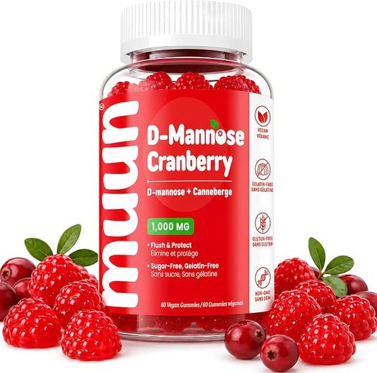 D-Mannose Gummies with Cranberry