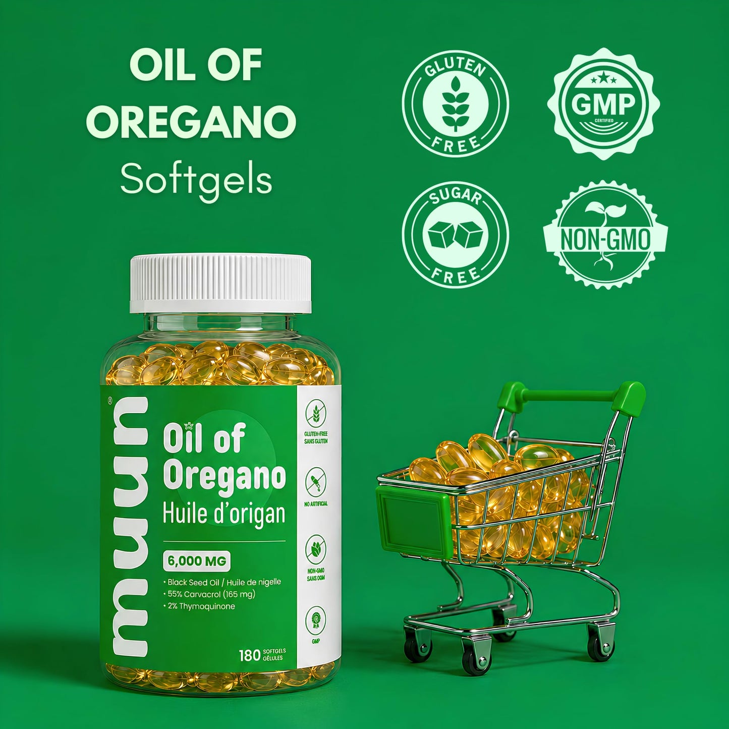 Oil of Oregano Softgels