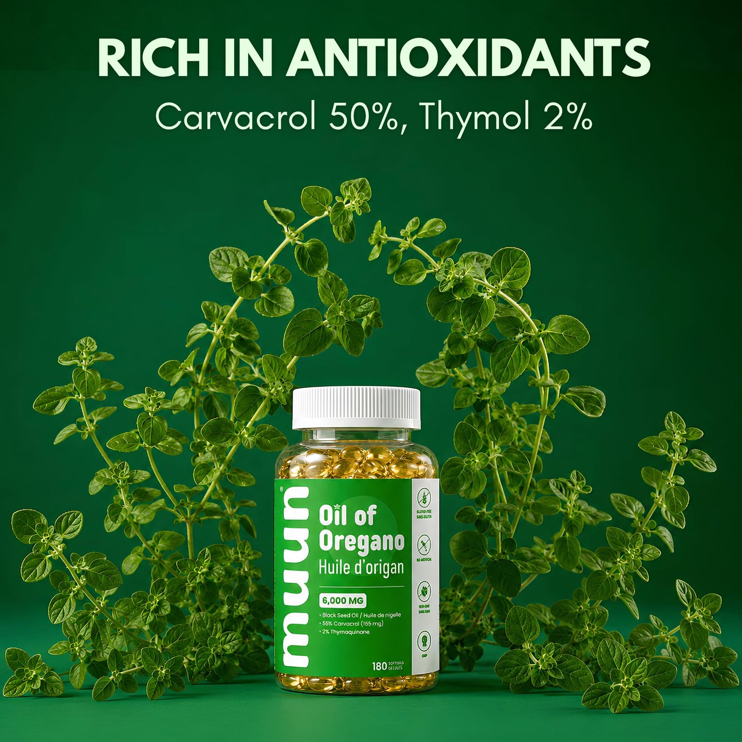 Oil of Oregano Softgels