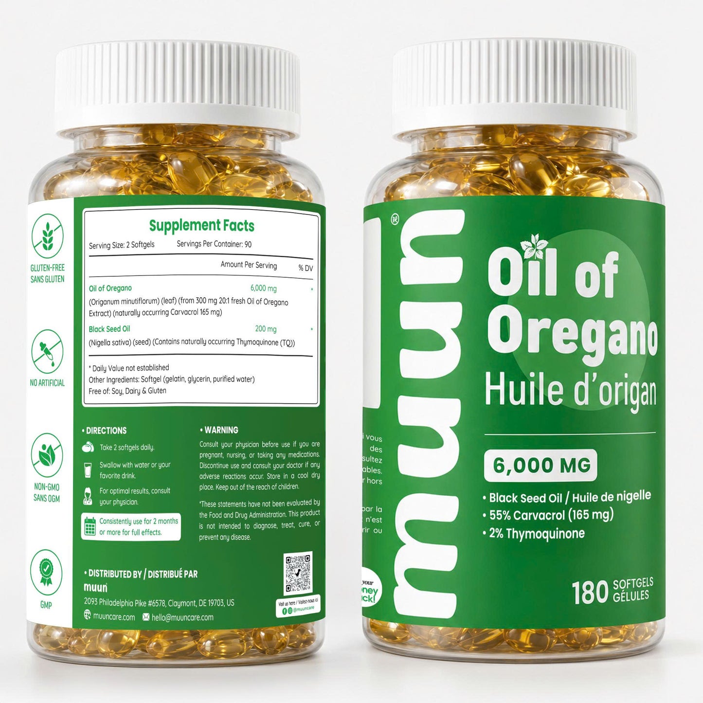 Oil of Oregano Softgels